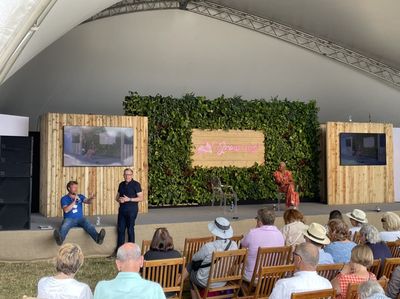 John Parker at RHS Hampton Court Garden Festival 2022