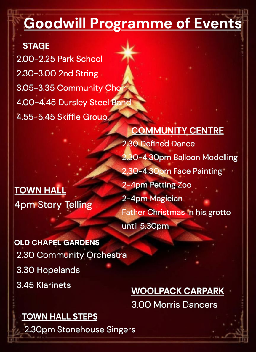 Goodwill Fest 2025 Programme of Events Goodwill Fest 2025 Programme of Events